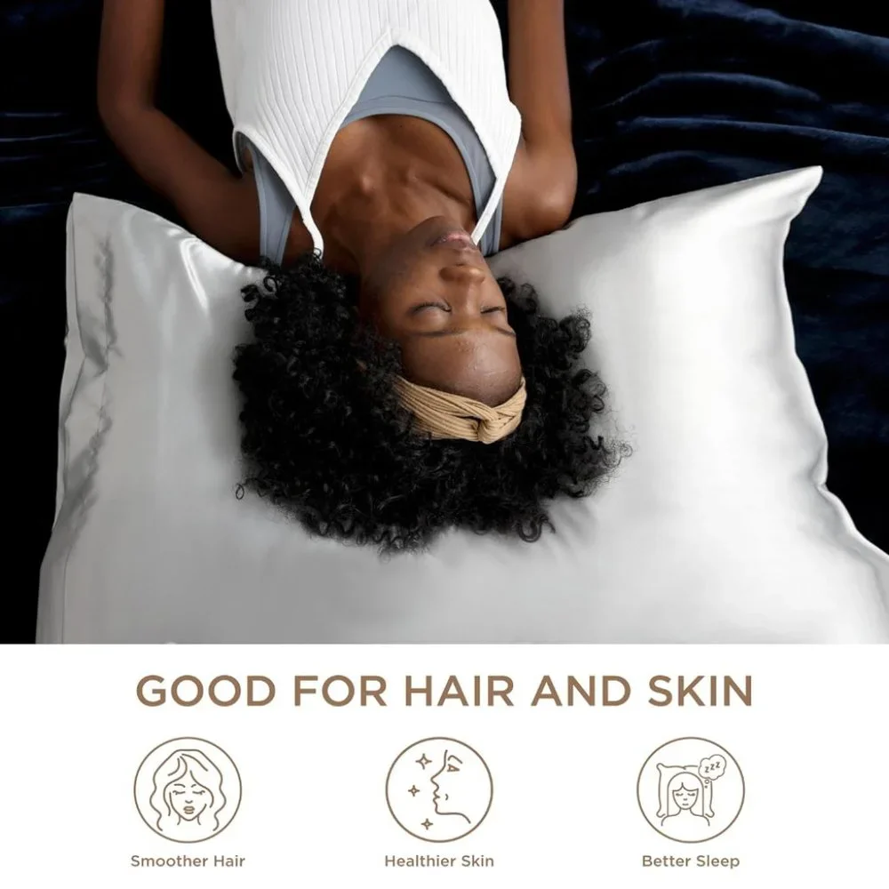 Set of 2 Satin Pillowcase , Perfect Hair and Skin